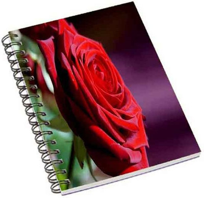 

Shopmania A5 Notebook(Roses, Multicolor)