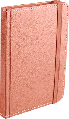 Eco-Leatherette A6 Diary(Handcrafted Cover Journal, Pink)