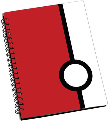 

Rangeele Inkers A5 Notebook(Pokeball, Multicolor)