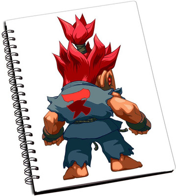 

Rangeele Inkers A5 Notebook(Akuma Street Fighter, Multicolor)