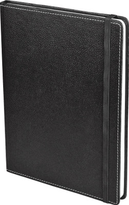 

Eco-Leatherette B5 Diary(Handcrafted, Black)