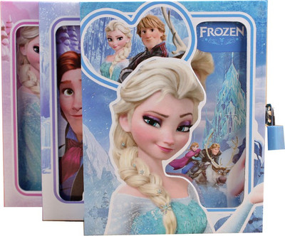 

Frozen Assorted Diary(Frozen, Multicolor, Pack of 3)