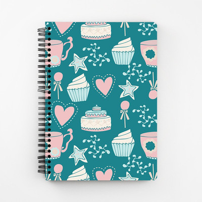 

RAYITE A5 Diary(Baking Cups, Multicolor)