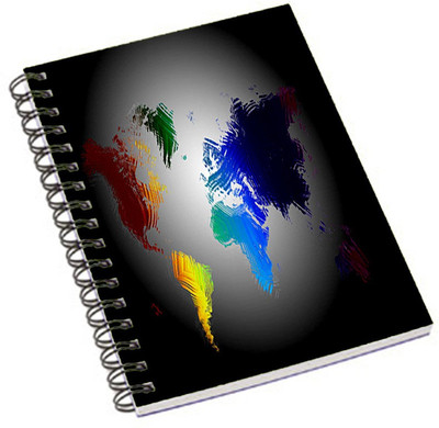 

Shopmania A5 Notebook(DESIGNER PRINTED NOTEBOOK, Multicolor)