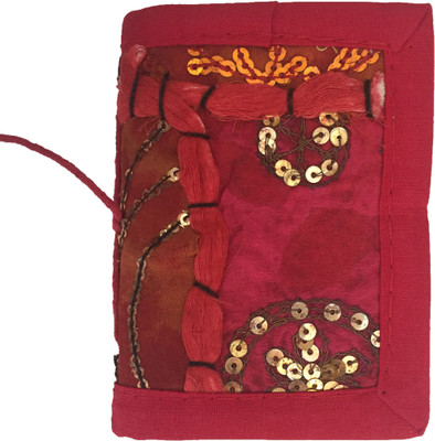

Rstore Mini Journal(Handmade Patchwork Bahi (10x7.1 cm), Multicolor)
