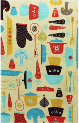Bucket List India Fabric Covered A5 Notebook 200 Pages(Yellow)