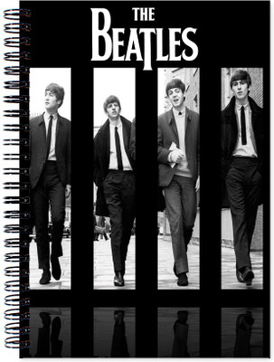 

VenTechno A5 Diary(The Beatles Wirebound Ruled Paper Sheets Personal and Office Stationary Notebooks Diary, Multicolor)