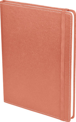 

Eco-Leatherette B5 Diary(Handcrafted, Sugar Coral)