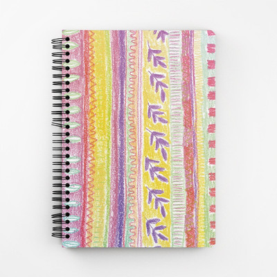 RAYITE A5 Diary(Scratchy Crayons, Multicolor)