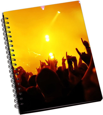 

Rangeele Inkers A5 Notebook(Rock Concerts Fan, Multicolor)