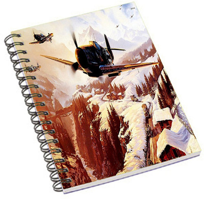 

Shopmania A5 Notebook(DESIGNER PRINTED NOTEBOOK, Multicolor)