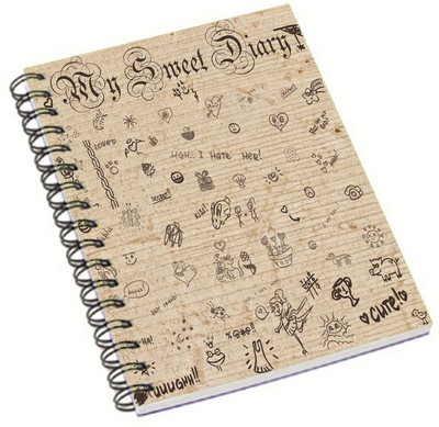 

Shopmania A5 Notebook(Designer-NB-411, Multicolor)
