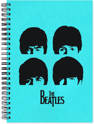 

VenTechno A5 Diary(The Beatles Wirebound Ruled Paper Sheets Personal and Office Stationary Notebooks Diary, Multicolor)