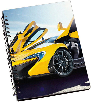 

Rangeele Inkers A5 Notebook(Yellow Stylish car, Multicolor)