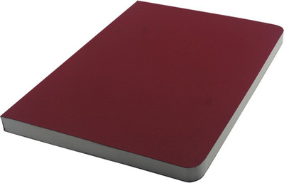 

inkFlap A5 Notebook("FlapBook" Hue Notebook Series - Plain - Maroon Color, Maroon)
