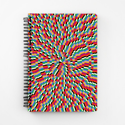 

RAYITE A5 Diary(Zigzag Floral, Multicolor)