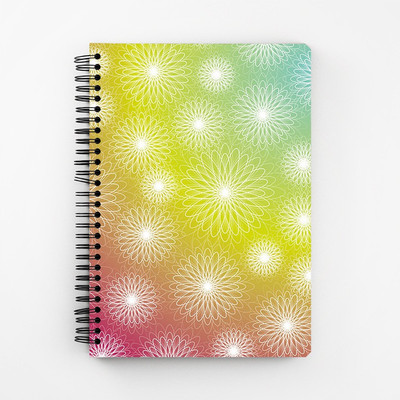 

RAYITE A5 Diary(Shiny Floral, Multicolor)