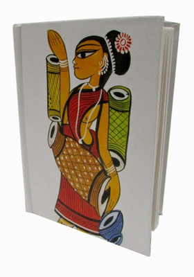 

Indha Craft A6 Diary(Drum Seller Lady, Multicolor)