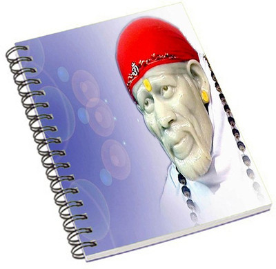 

Shopmania A5 Notebook(Sai baba, Multicolor)