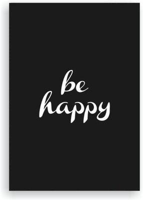 

Goodwork A5 Diary(Be Happy Notebook, Black)
