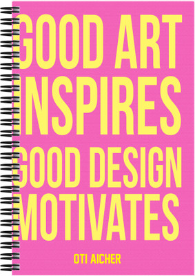 

Art Emporio A5 Notebook(Good Art Inspires, Multicolor)