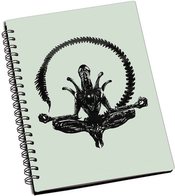 

Rangeele Inkers A5 Notebook(Alien Meditation, Multicolor)
