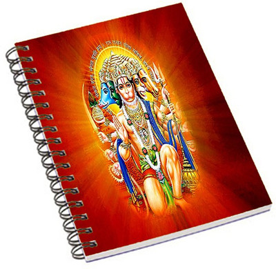 

Shopmania A5 Notebook(Hanuman rudra, Multicolor)