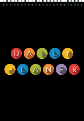 

Nourish A4 Planner/Organizer(Daily Planner, Black)