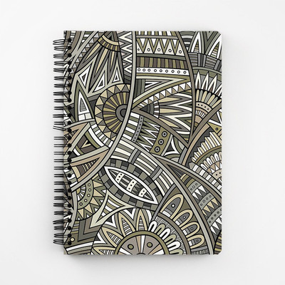 

RAYITE A5 Diary(Ethnic, Multicolor)