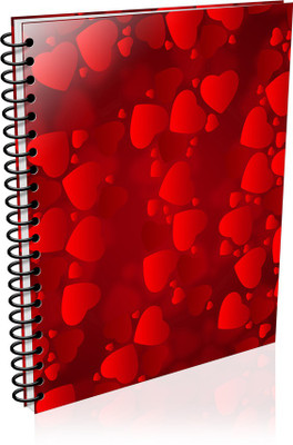 VenTechno A5 Diary(Valentine Special A5 - Diary (Spiral Bound), Multicolor)