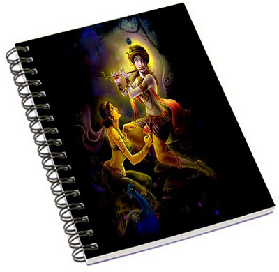

Shopmania A5 Notebook(Radha Krishna, Multicolor)