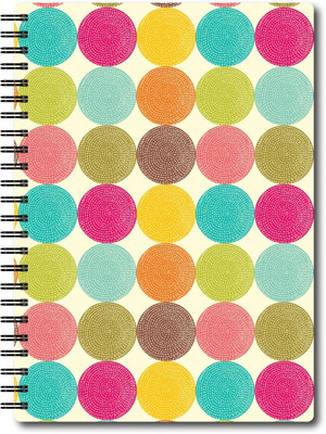 

Nourish A6 Notebook(A6 Size RULED Pages Colourful Graphic Diary, Multicolor)