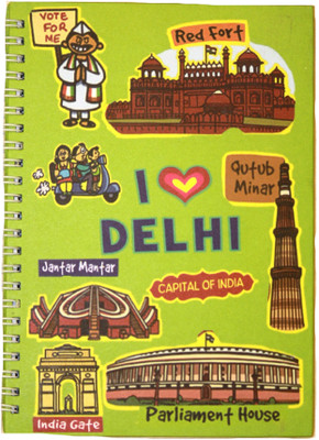 

Eco Corner A4 Notebook(Small Delhi Ruled Exercise, Green)