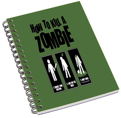 

Shopmania A5 Notebook(Zombies, Multicolor)