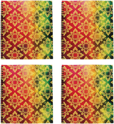 

PapyrusBolsys Regular Notebook(Floral, Multicolor, Pack of 4)