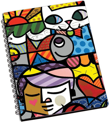 

Rangeele Inkers A5 Notebook(Pop Art Vector, Multicolor)
