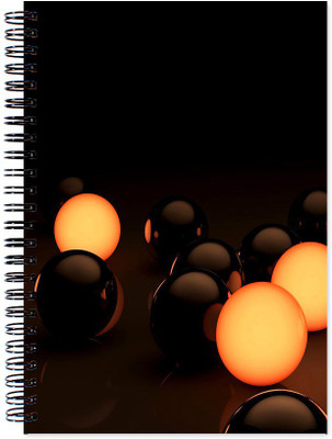 

VenTechno A5 Diary(Cute Designer Wirebound Ruled Paper Sheets Personal and Office Stationary Notebooks Diary, Multicolor)