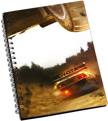 

Rangeele Inkers A5 Notebook(Car Race Games, Multicolor)