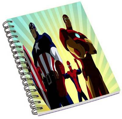 

Shopmania A5 Notebook(famous personalities, Multicolor)
