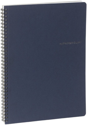 

Mypaperclip A4 Notebook(Executive, Blue)