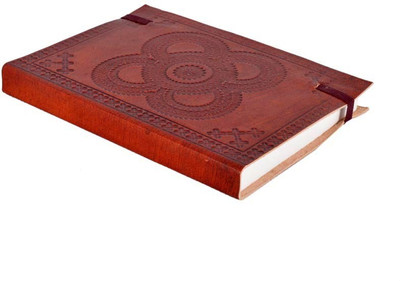 

Craft Club Regular Diary(rangoli leather emboss notebook, Brown)