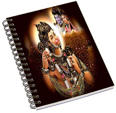 

Shopmania A5 Notebook(Hanuman Bhakan, Multicolor)