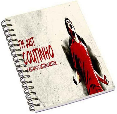 

Shopmania A5 Notebook(I'am just a kid, Multicolor)