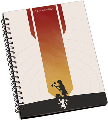 

Rangeele Inkers A5 Notebook(Hear Me Roar Tyron, Multicolor)