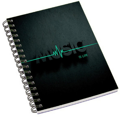 

Shopmania A5 Notebook(DESIGNER PRINTED NOTEBOOK, Multicolor)