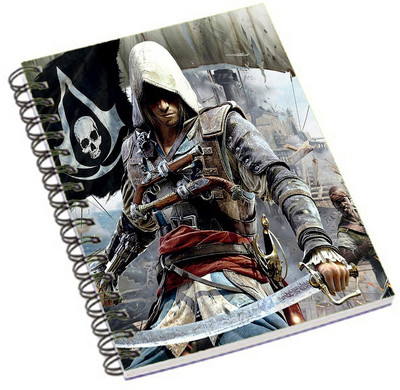

Shopmania A5 Notebook(DESIGNER PRINTED NOTEBOOK, Multicolor)
