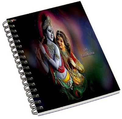 

Shopmania A5 Notebook(Lord Radha Krishna, Multicolor)