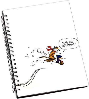

Rangeele Inkers A5 Notebook(Calvin and Hobbes Exploring, Multicolor)