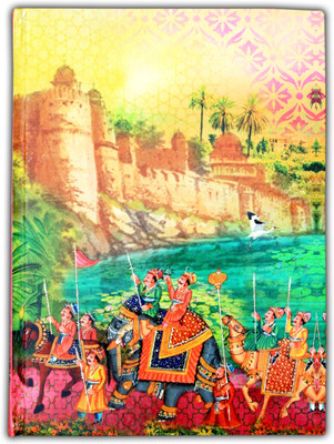 

Eco Corner A5 Notebook(Small Indian Art Balcony Exercise Book, Yellow)