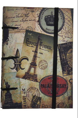 

Craft Play A5 Diary(Special Binding 1889 Paris Eiffel Tower, Multicolor)